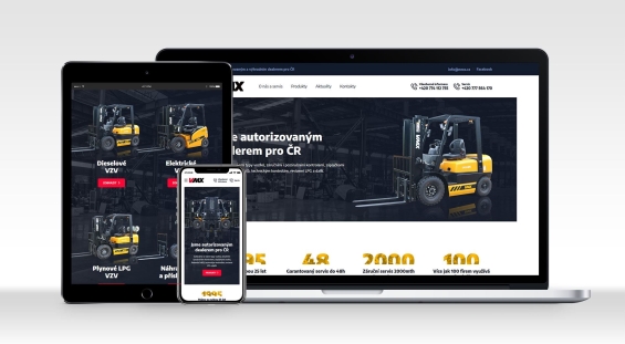 Nový oficiální web VMAX
